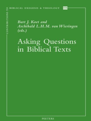 cover image of Asking Questions in Biblical Texts